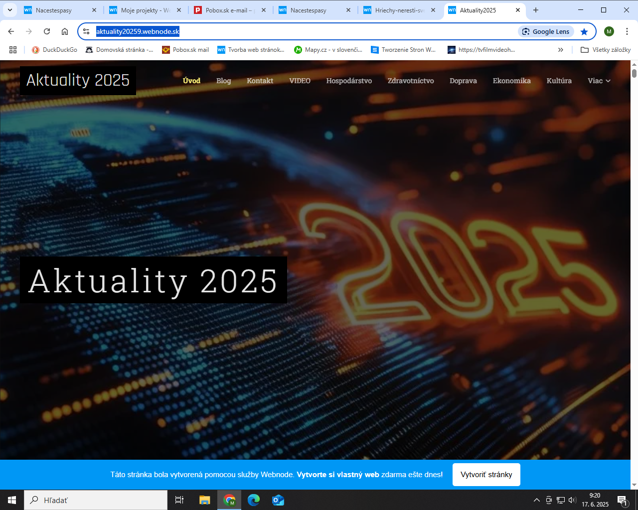 Aktuality 2025